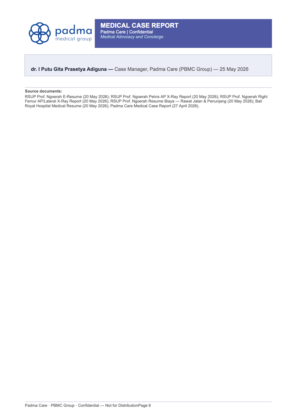 MSR: source documents footer, page 6